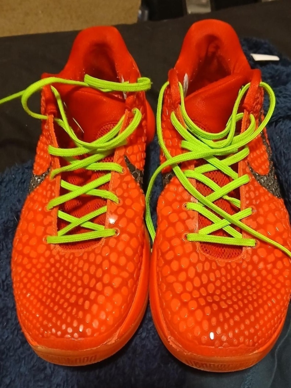 🔥🔥Nike Kobe 6 Reverse Grinch🔥🔥